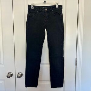 American Eagle Outfitters Women’s Black Super Stretch Skinny Low Rise Jeans